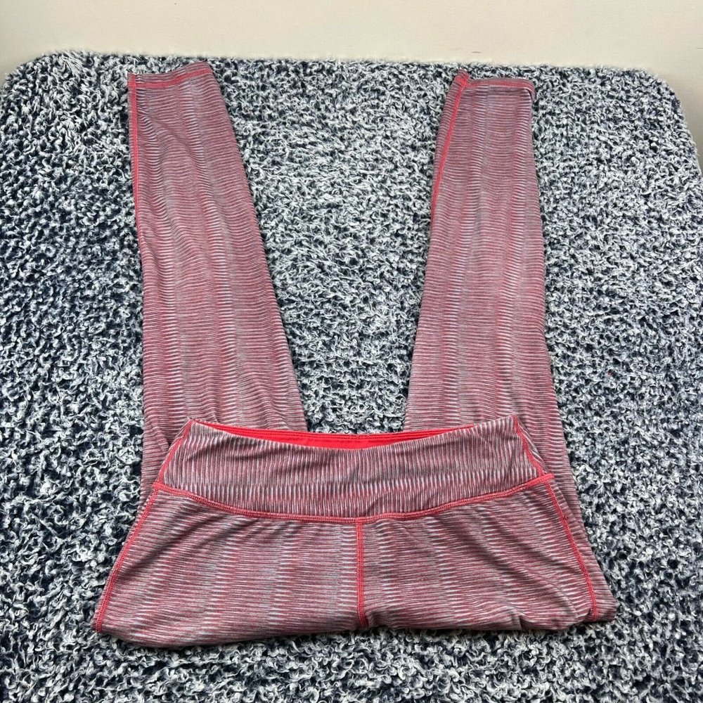 Prana Maison Active Legging Pants Womens Medium Striped Stretch Ankle Athleisure